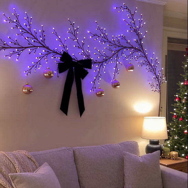 AmberVine™ | Enchanted Purple LED Branch Lights