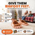 Yeti Or Not Bigfoot Feet - give them Bigfoot feet, the gag gift everyone actually wears, 2 free gifts included