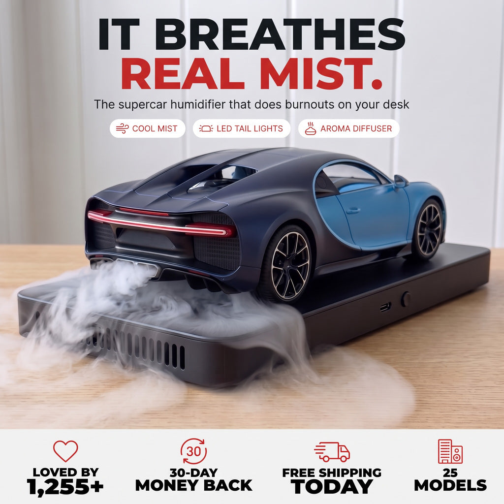 It breathes real mist - MistGarage car humidifier