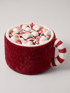 Espresso Nap Coffee Cup Cat Bed