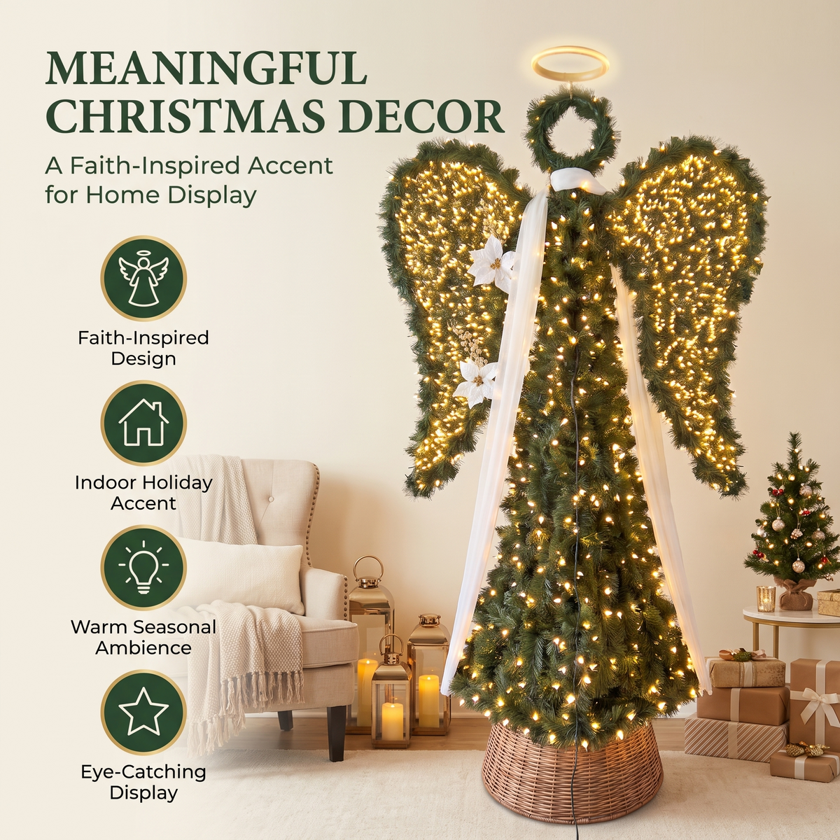HALOGRACE™ Everlight Christmas Angel