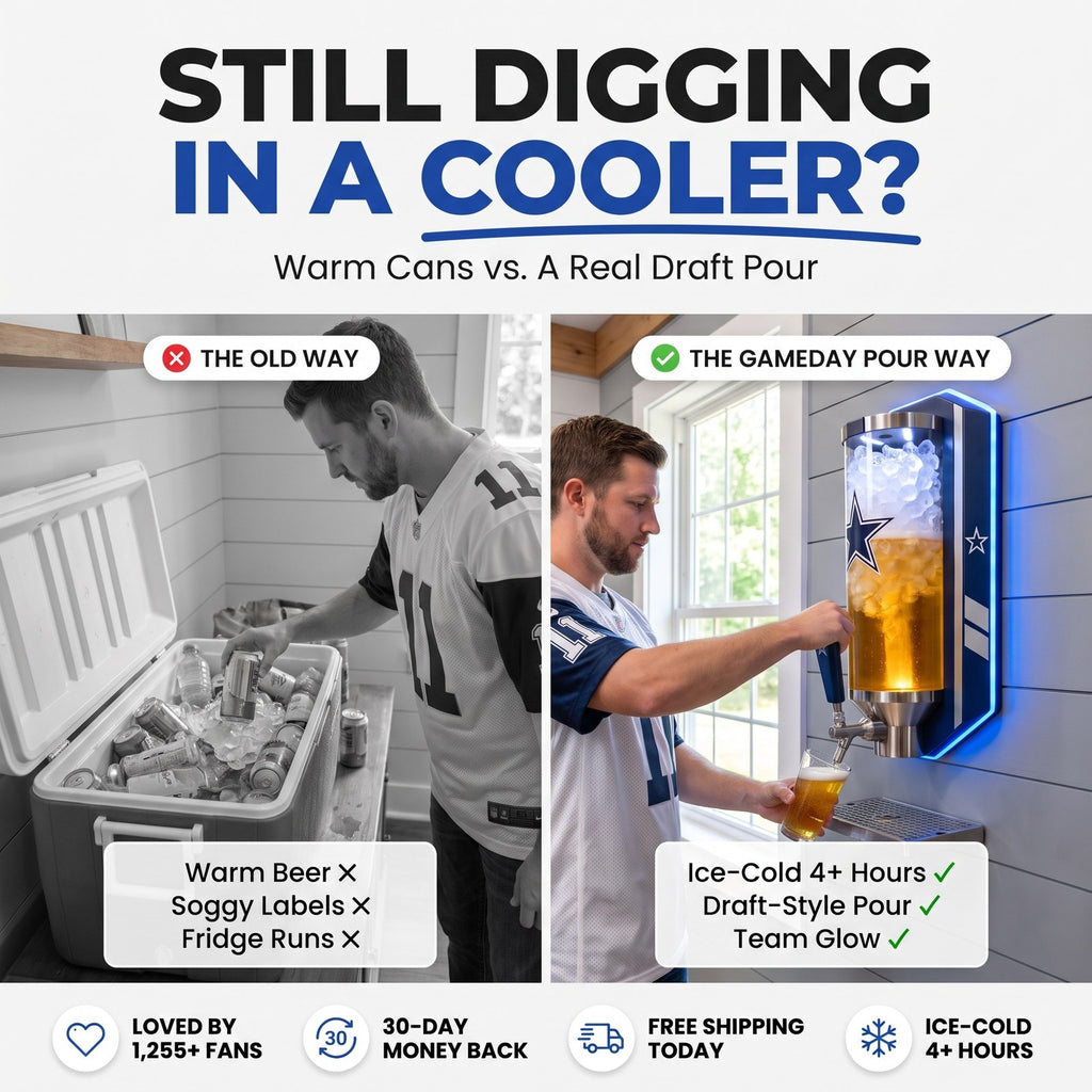 Still digging in a cooler? Warm cans vs a real draft pour