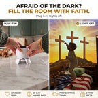 Afraid of the dark? Fill the room with faith