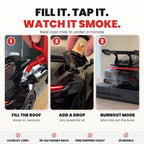 Fill it, tap it, watch it smoke - how MistGarage works