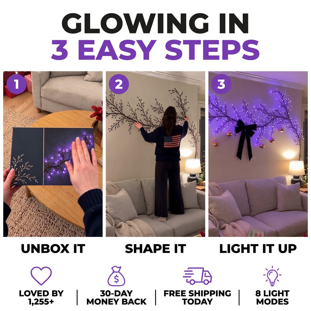 Glowing in 3 easy steps
