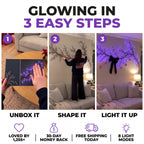 Glowing in 3 easy steps