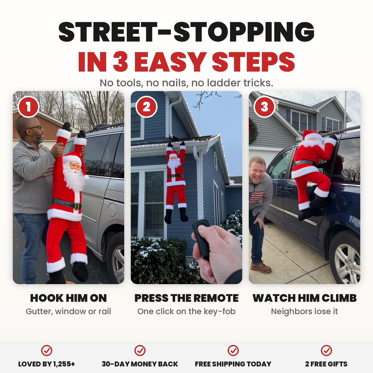 Street-stopping in 3 easy steps