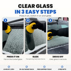 Clear glass in 3 easy steps