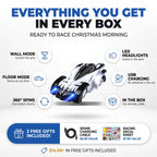 Everything you get in every box - wall mode, floor mode, 360 spins, LED, USB charging, 2 free gifts