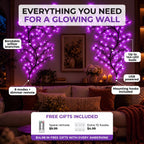 Everything you need for a glowing wall + 2 free gifts