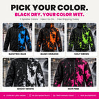 Pick your color - electric blue, blaze orange, volt green, ghost white, hot pink