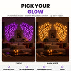 Pick your glow - Purple or Warm White