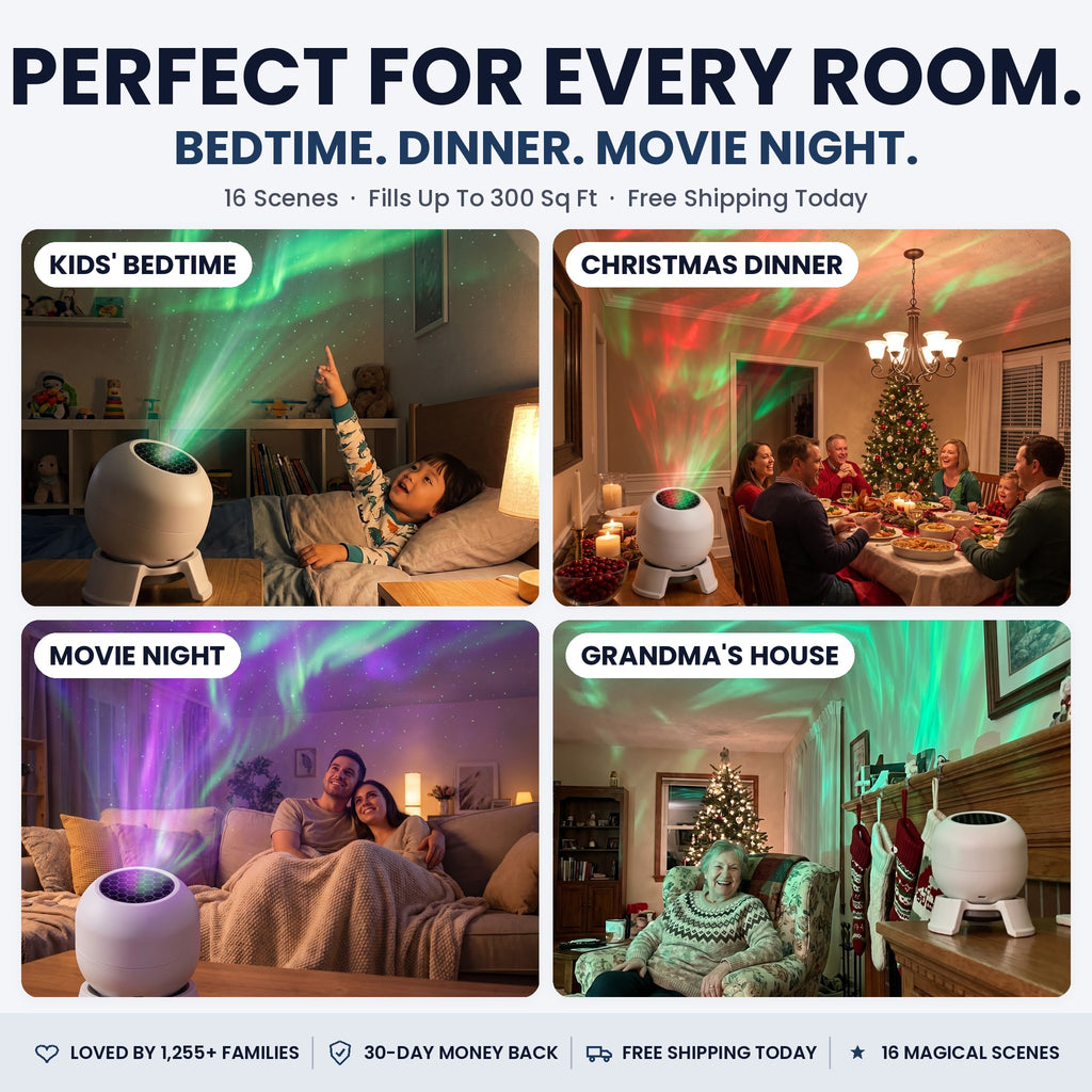 Perfect for every room - kids bedtime, Christmas dinner, movie night, grandma's house