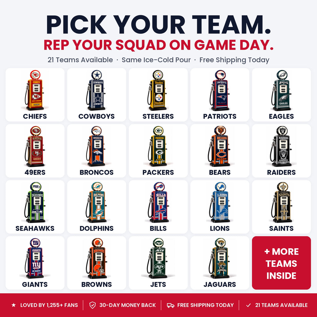 Pick your team - 21 teams available