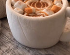 Espresso Nap Coffee Cup Cat Bed