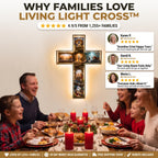 Why families love the Living Light Cross - 4.9/5 from 1,255+ families