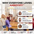 Why everyone loves Annoyify - 4.9/5 from 1,255+ customers