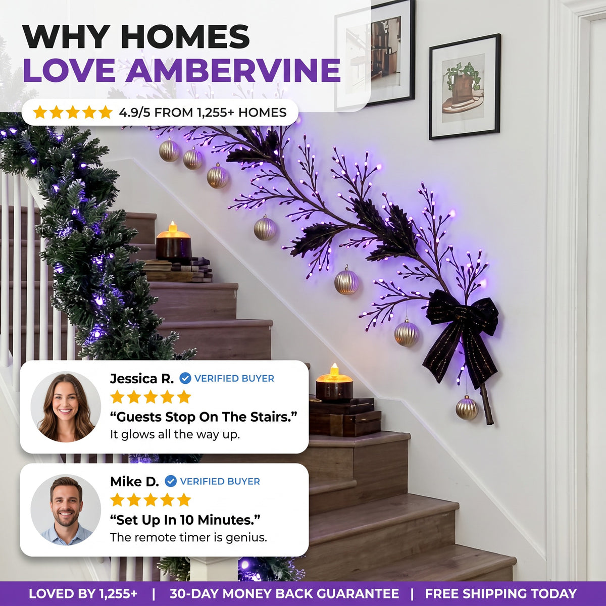 Why homes love AmberVine - 4.9/5