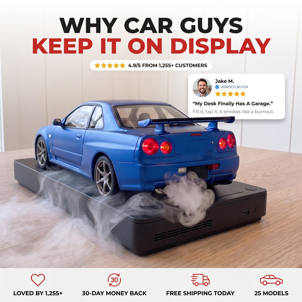 Why car guys keep it on display - 4.9/5 from 1,255+ customers