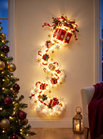 Sleighscape Christmas Wall Scene
