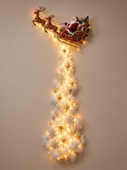 Sleighscape Christmas Wall Scene