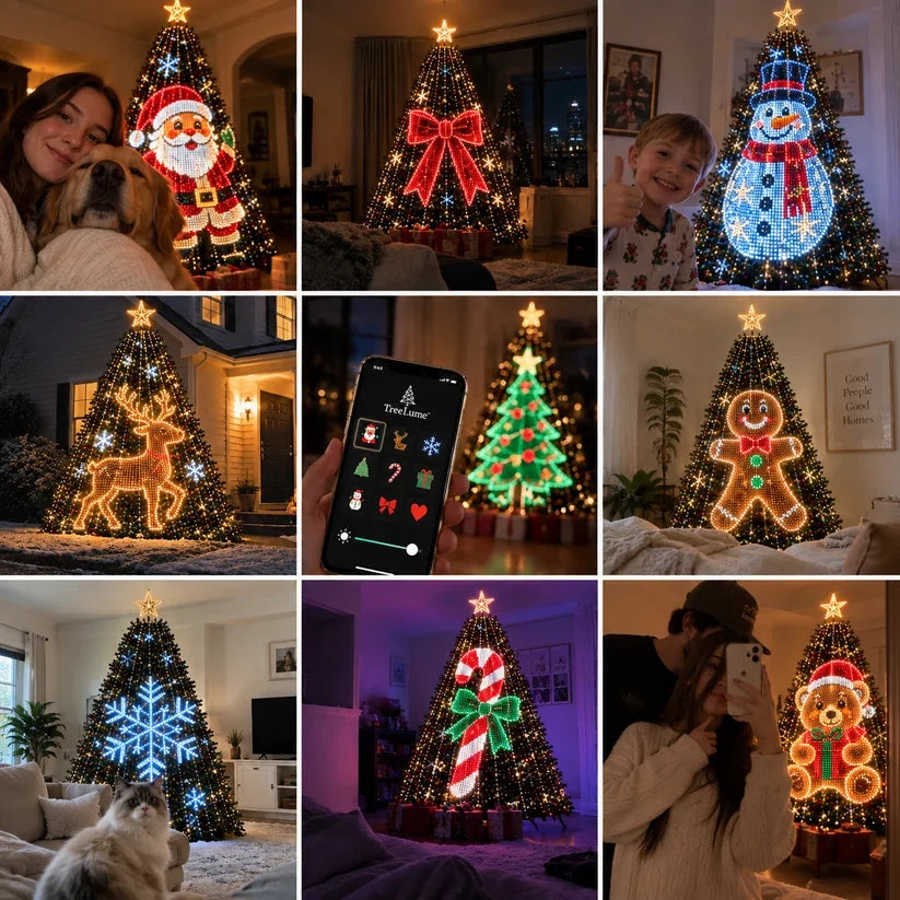 TreeLume™ — Smart Animated Christmas Tree Lights