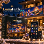 LumaFaith™ Christian Pixel Curtain Lights