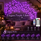 AmberVine™ | Enchanted Purple LED Branch Lights