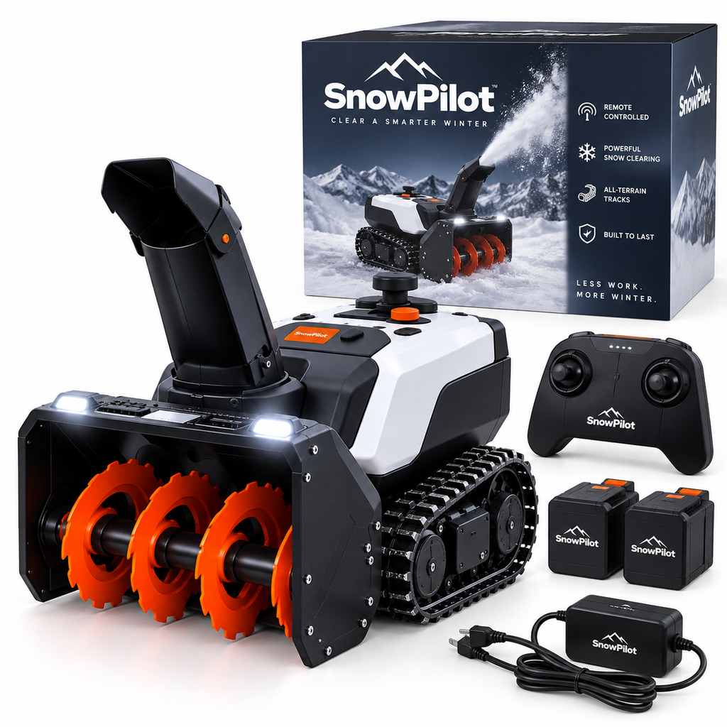SnowPilot™ Remote-Control Snow Blower