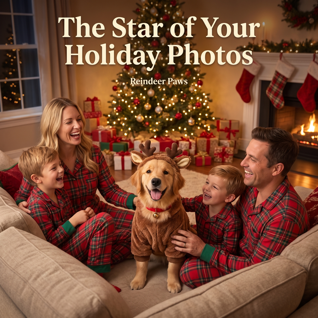 Reindeer Paws Pet Costume