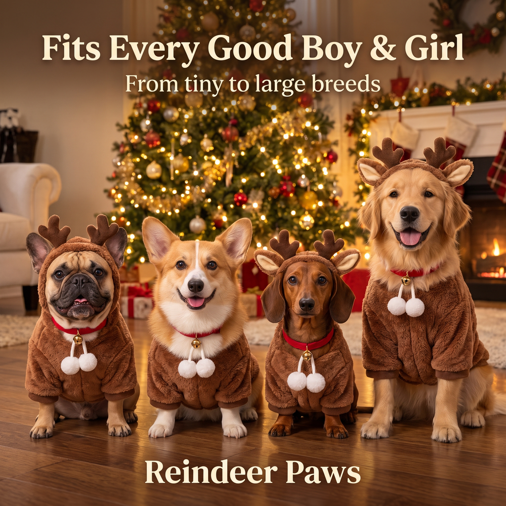 Reindeer Paws Pet Costume