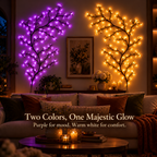 AmberVine™ | Enchanted Purple LED Branch Lights