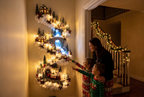 Christmas Village Wall Decor