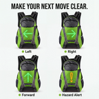 SignalPack LED Turn Signal Bike Backpack