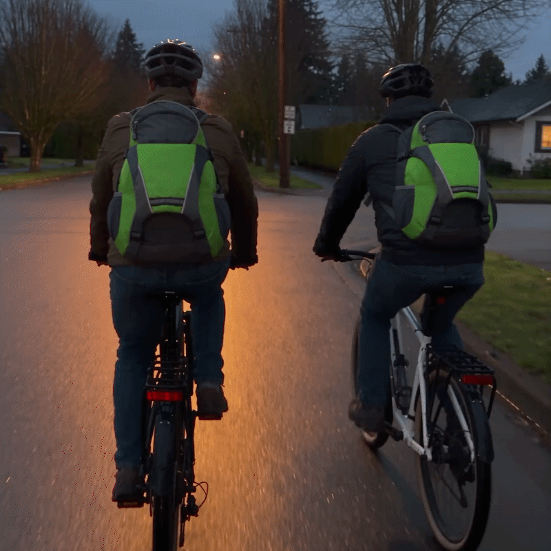 SignalPack LED Turn Signal Bike Backpack