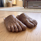 Feet Slippers - Cocoa Brown