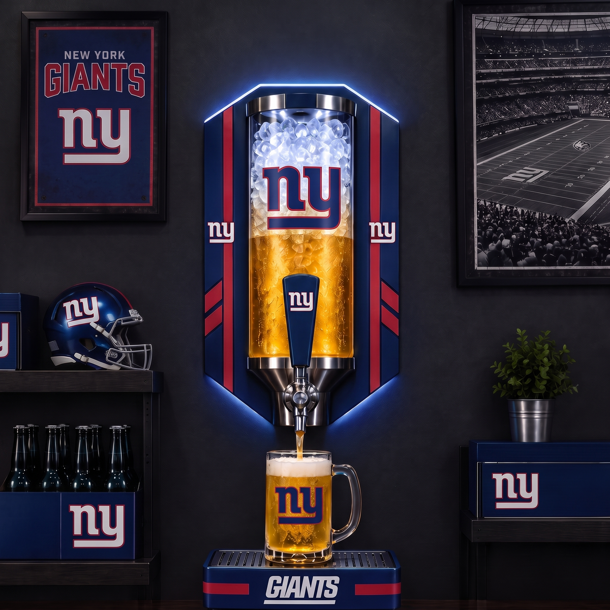 Giants LED beer tower