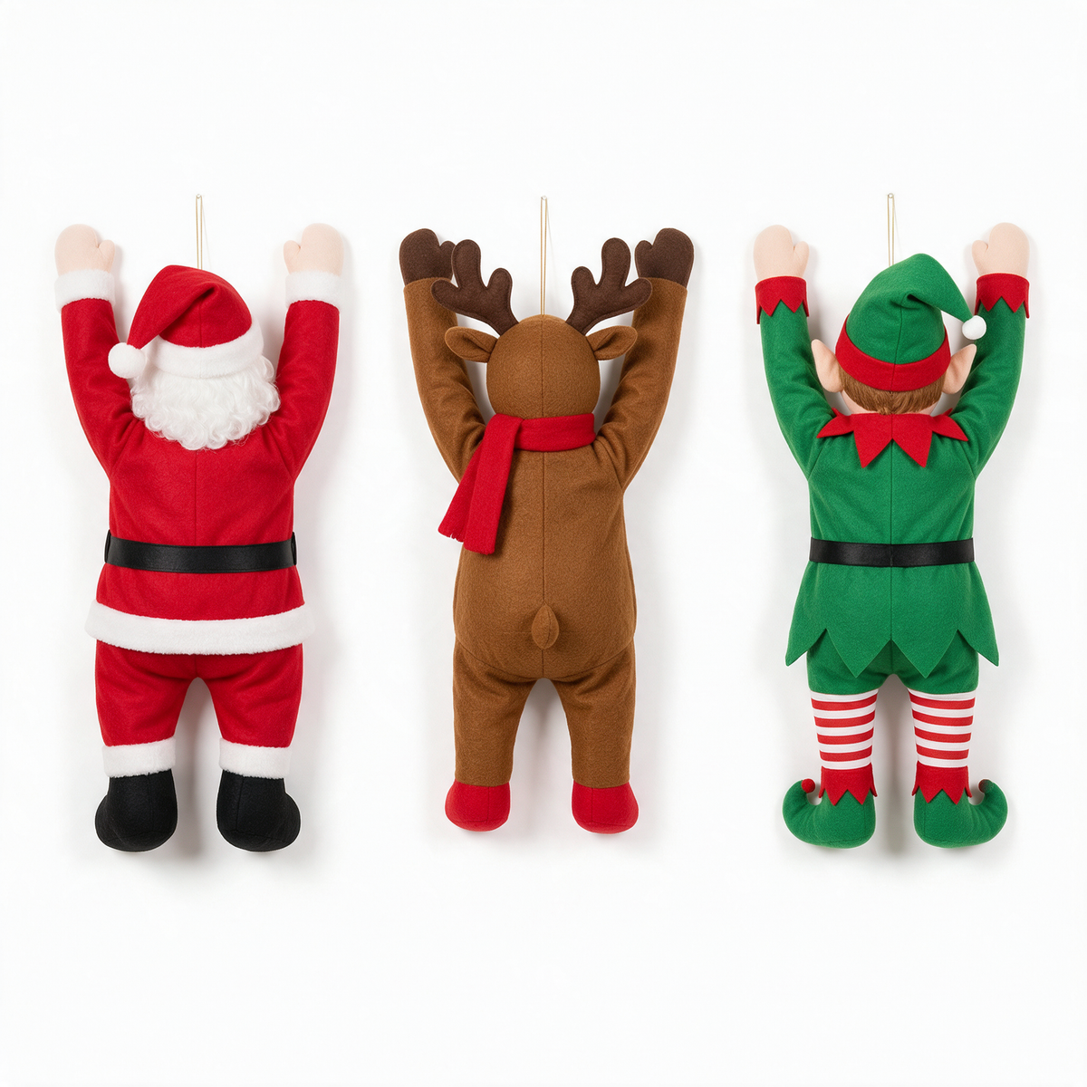 Roof Rascals Hanging Santa