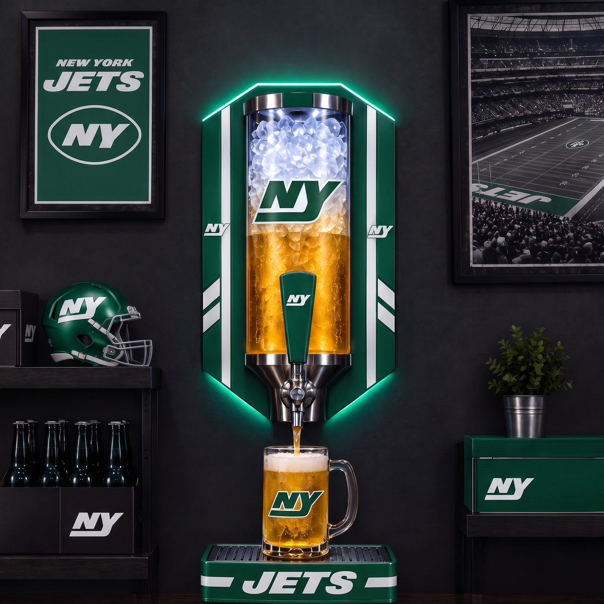 Jets LED beer tower