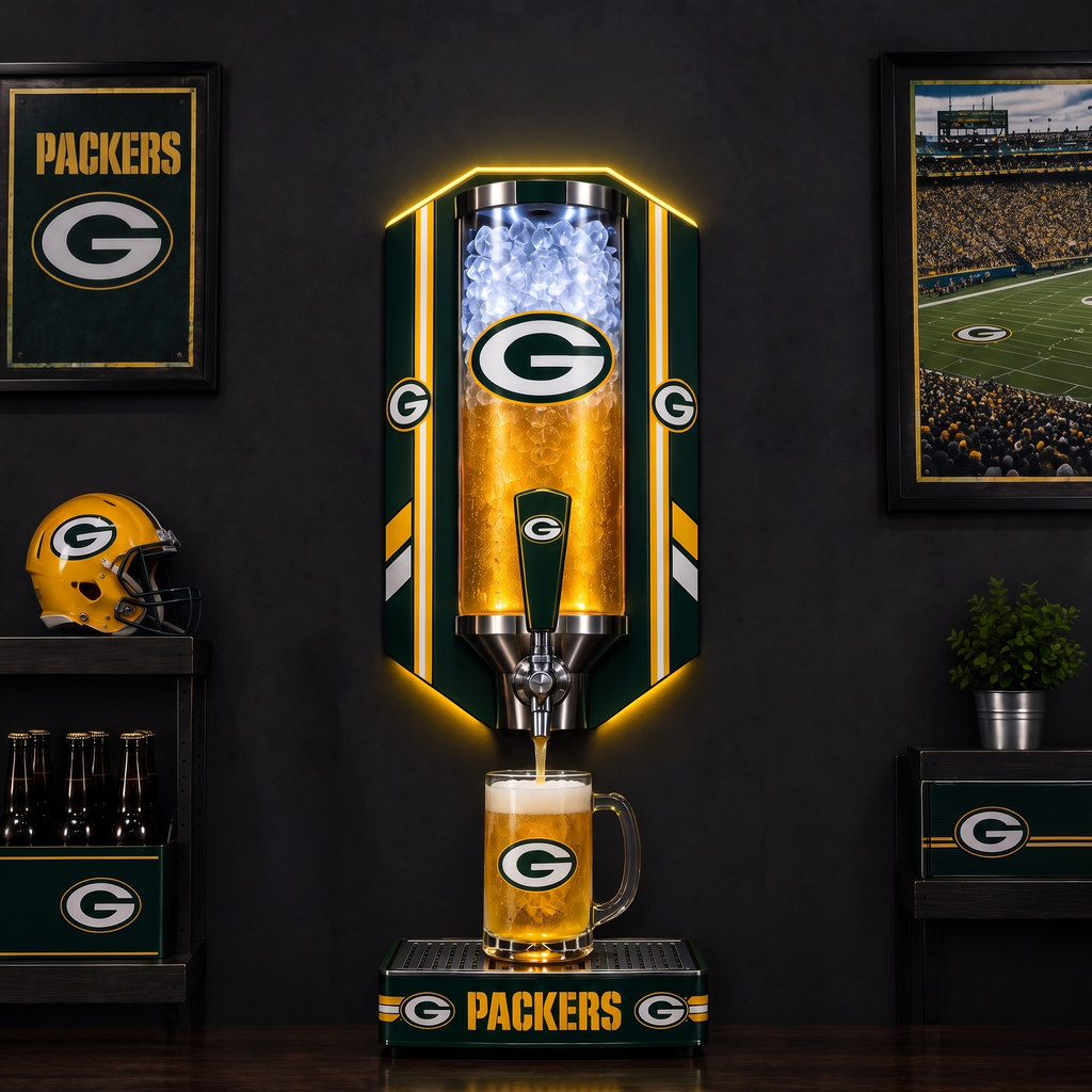 Packers LED beer tower