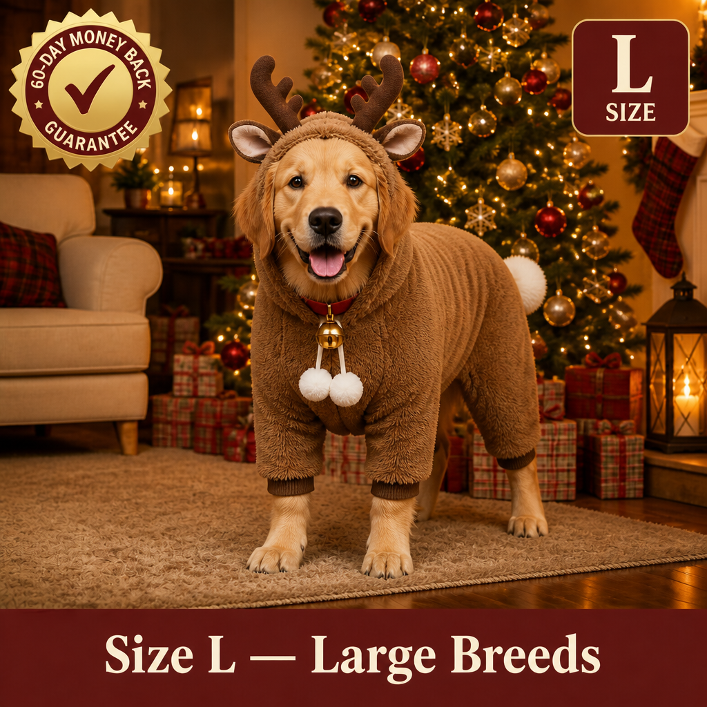 Reindeer Paws Pet Costume