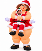 Santa Wife Inflatable Costume