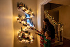 Christmas Village Wall Decor